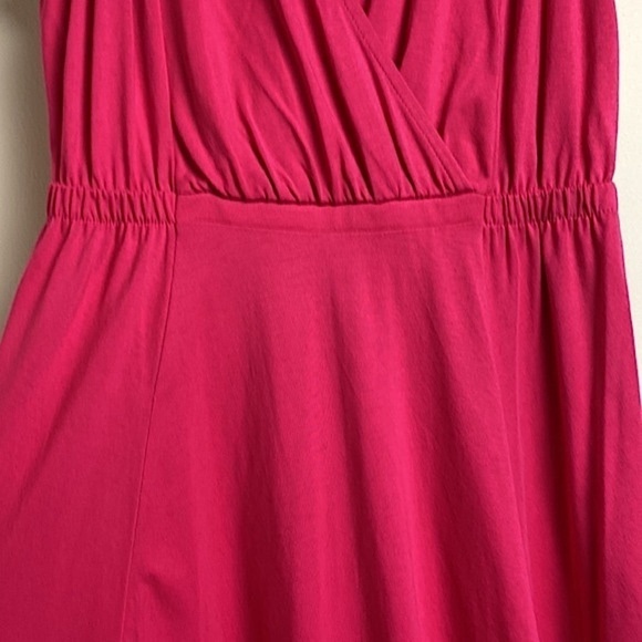Esprit Women's Casual V Neck Sundress Aline Sleeveless Summer Midi Dress Medium - Picture 9 of 13